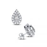 14K 0.40CT DIAMOND EARRING - Image 2