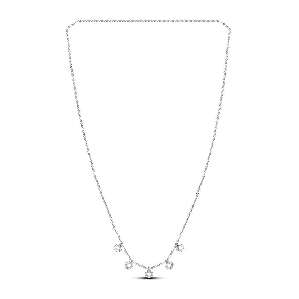 54889_1.jpg 14K 0.28CT Diamond Necklace - Image 1
