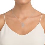 14K 0.15CT Diamond Pendant - Image 2