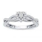 10K 0.20CT Diamond Ring