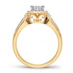 10K 0.60CT Diamond Ring - Image 3